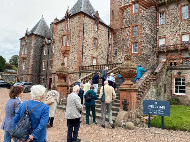HHs members at Thirlestane Castle