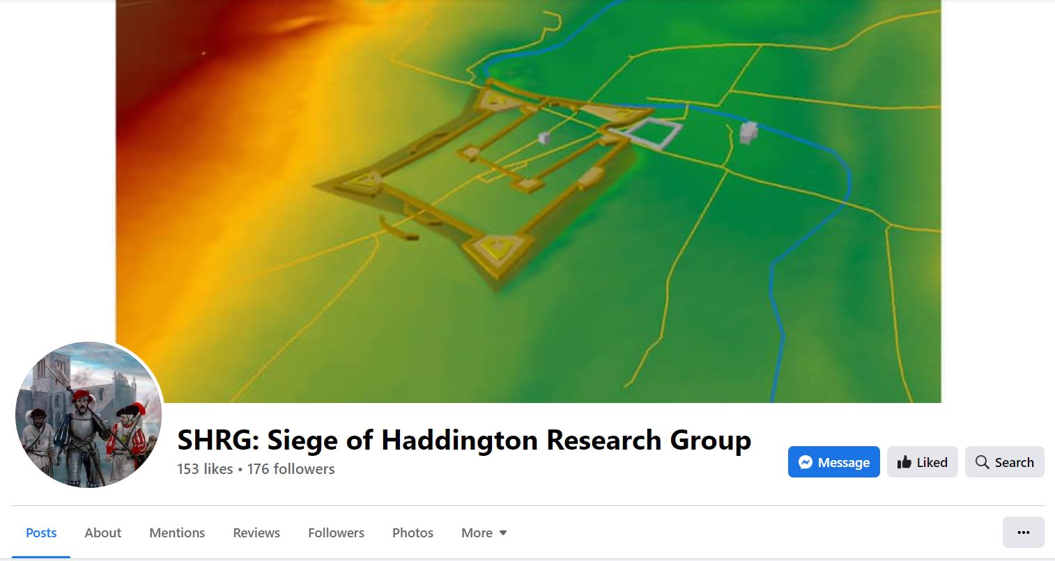 SHRG Facebook Page Haddington's History Society
